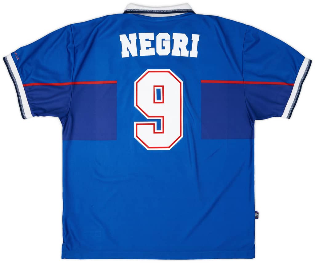 1997-99 Rangers Home Shirt Negri #9 - 9/10 - (XL)