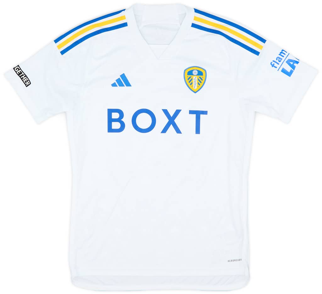 2023-24 Leeds Match Issue Home Shirt Struijk #21