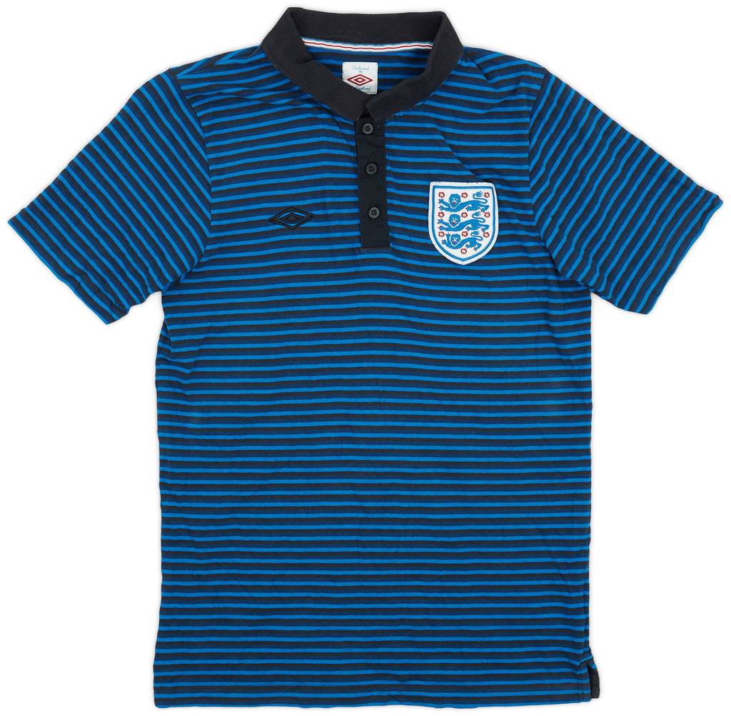 2010-11 England Umbro Polo Shirt - 8/10 - (M)