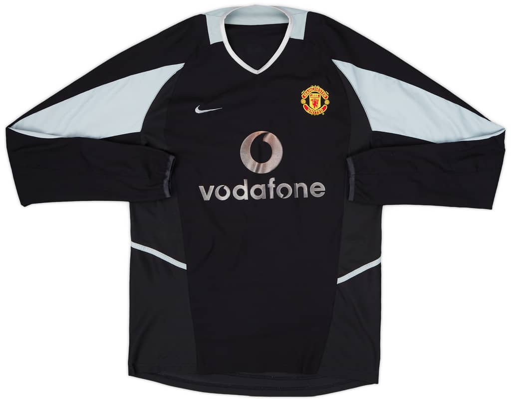 2002-04 Manchester United GK Shirt Barthez #1 - 8/10 - (L)