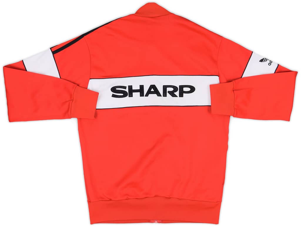 1984-86 Manchester United adidas Track Jacket - 8/10 - (S)