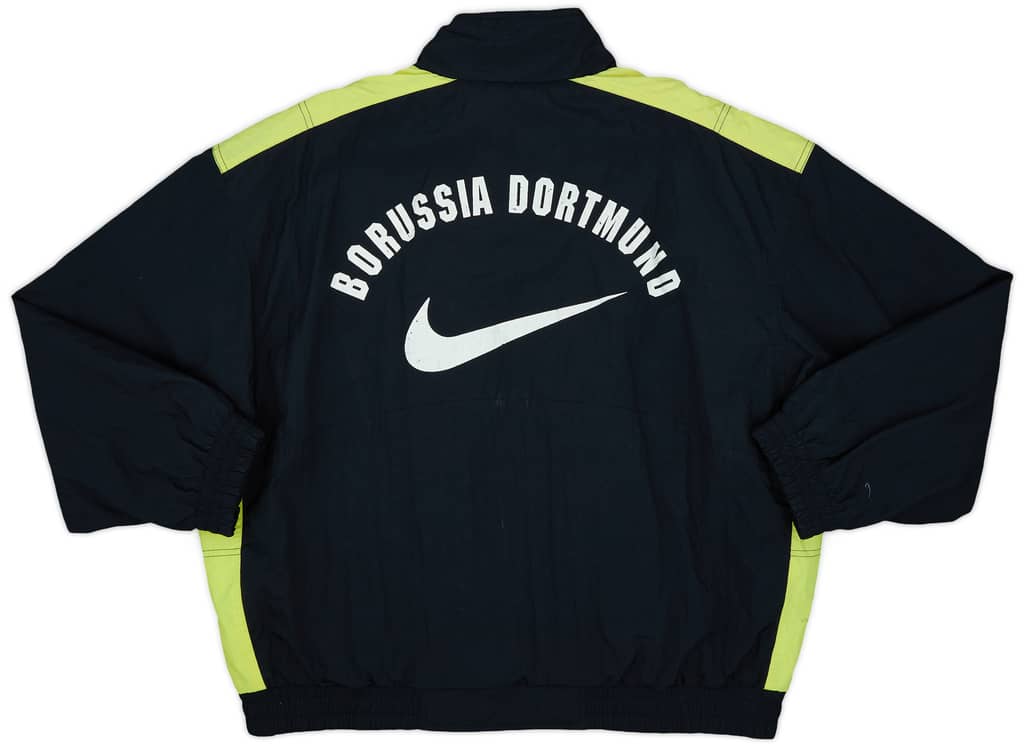 1995-96 Borussia Dortmund Nike Padded Bench Coat - 6/10 - (L)