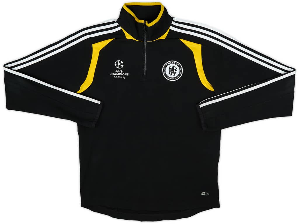 2008-09 Chelsea adidas CL 1/4 Zip Drill Top - 7/10 - (M)