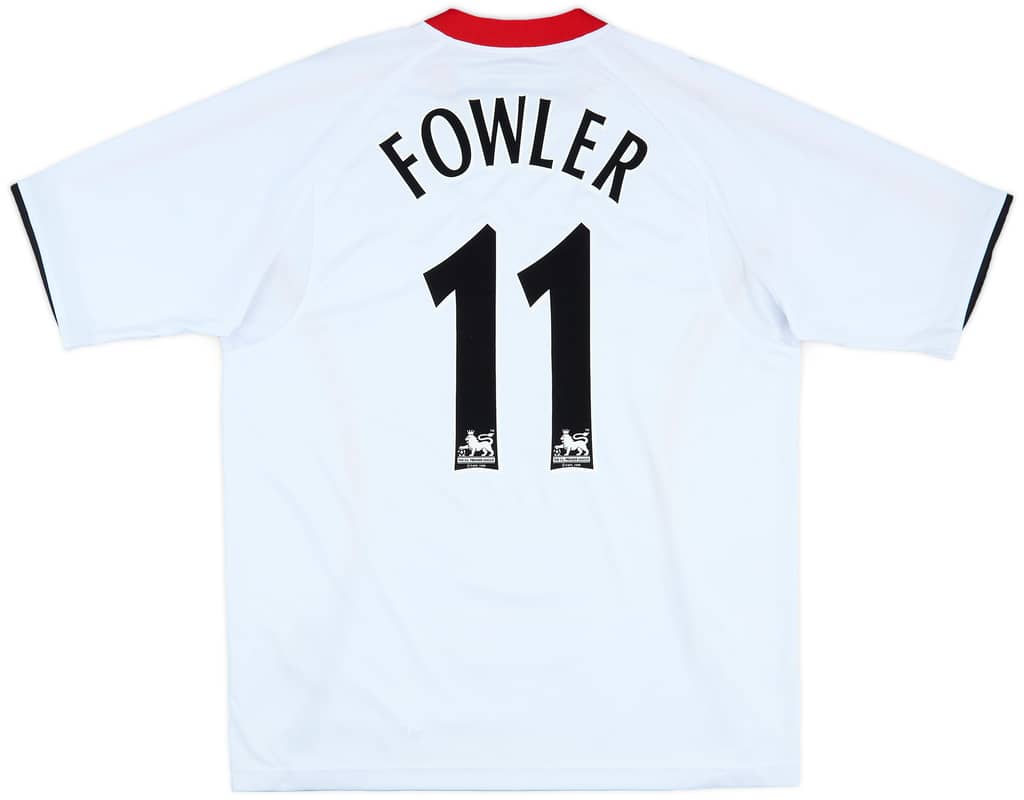 2005-06 Liverpool Away Shirt Fowler #11 - 7/10 - (L)
