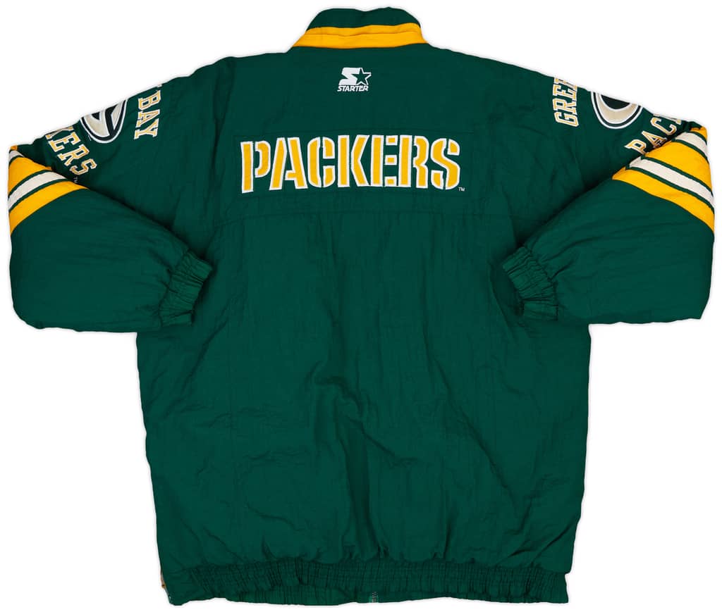 1990s Green Bay Packers Starter Rain Coat - 7/10 - (XL)
