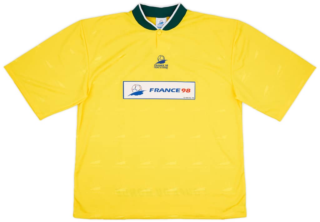 1998 France 98 Coupe De Monde Training Shirt - 8/10 - (XL)