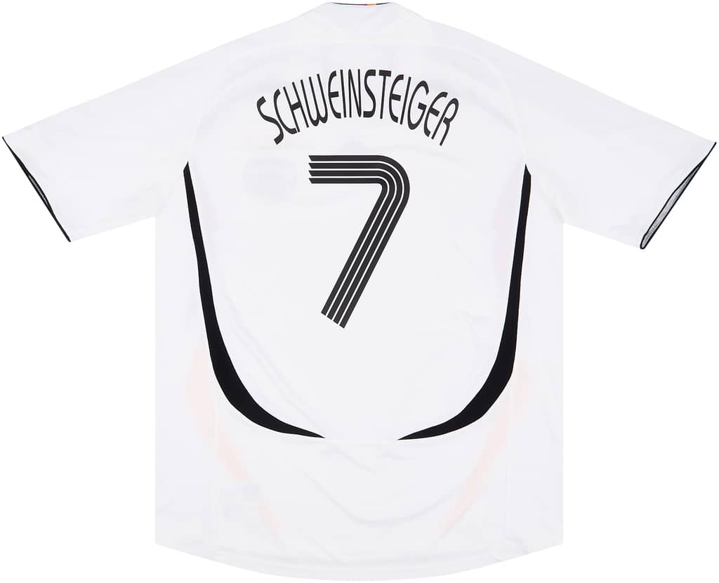 2005-07 Germany Home Shirt Schweinsteiger #7