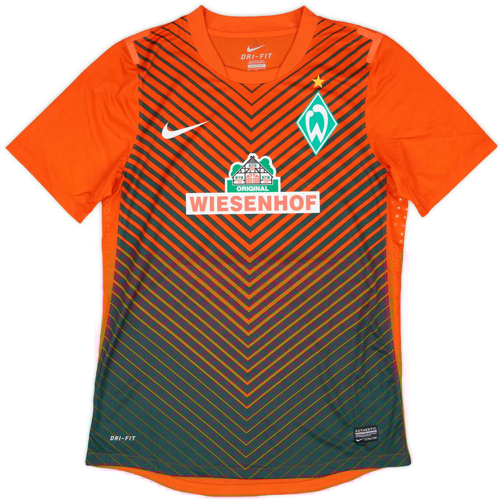 2012-13 Werder Bremen Player Issue Third Shirt Trinks #35 - 8/10 - (M)