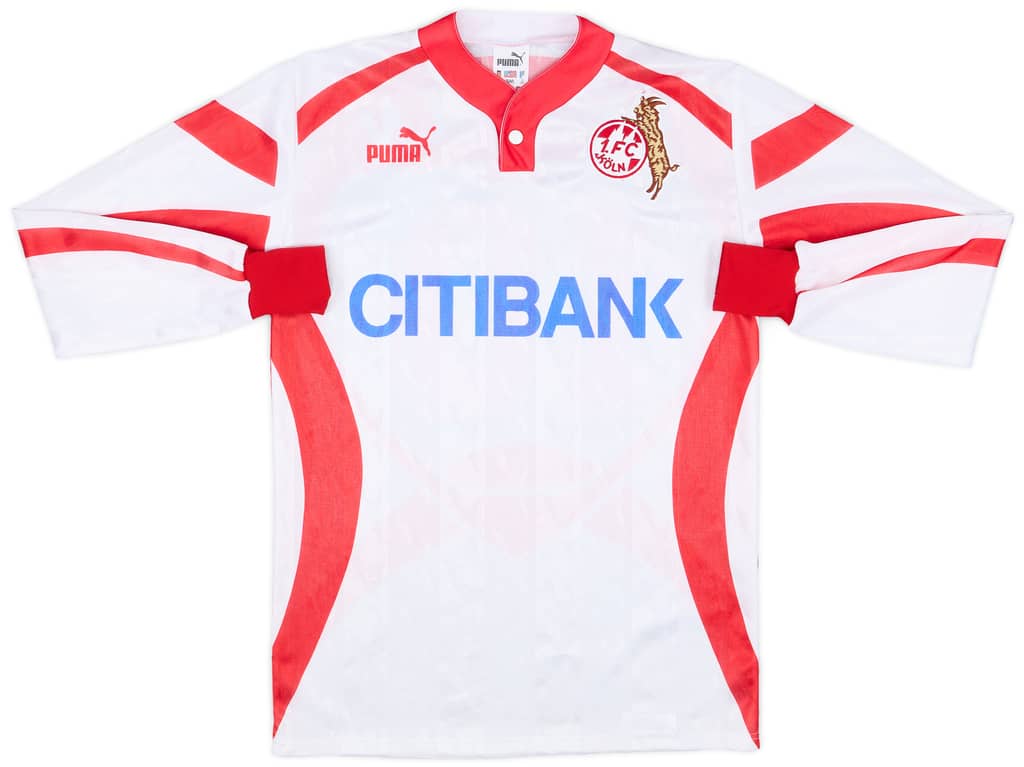 1992-93 FC Koln Home L/S Shirt #10 - 8/10 - (S)