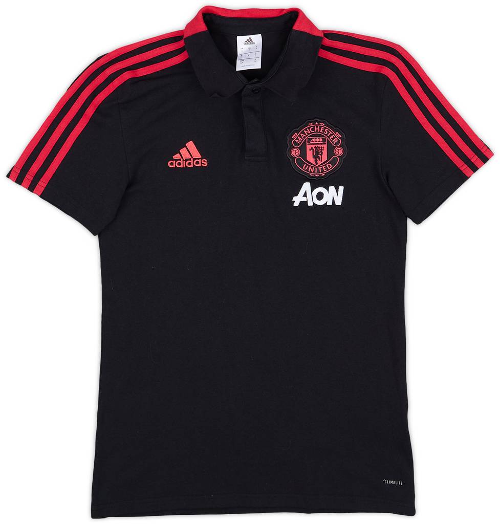 2018-19 Manchester United adidas Polo Shirt - 8/10 - (S)