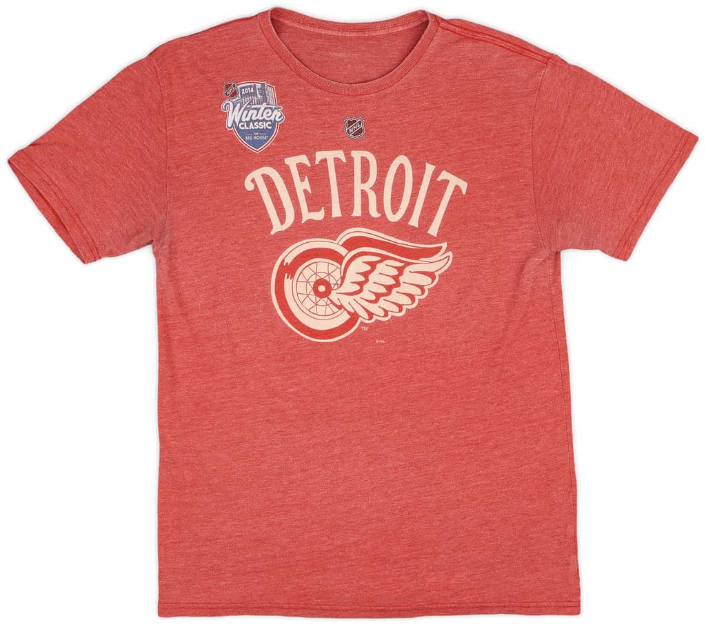 2014 Detroit Red Wings Datsyuk #13 Reebok Winter Classic Tee - 5/10 - (M)