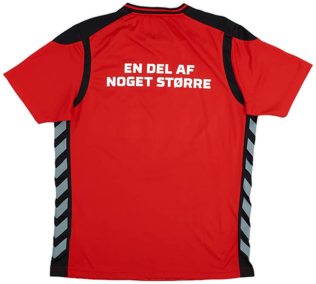 2016-17 Denmark Handball Hummel Training Shirt - 8/10 - (L)