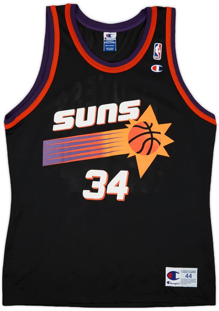 1997-98 Phoenix Suns McDyess #34 Champion Alternate Jersey - 7/10 - (L)