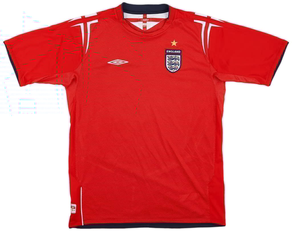 2004-06 England Away Shirt - 8/10 - (XL.Boys)