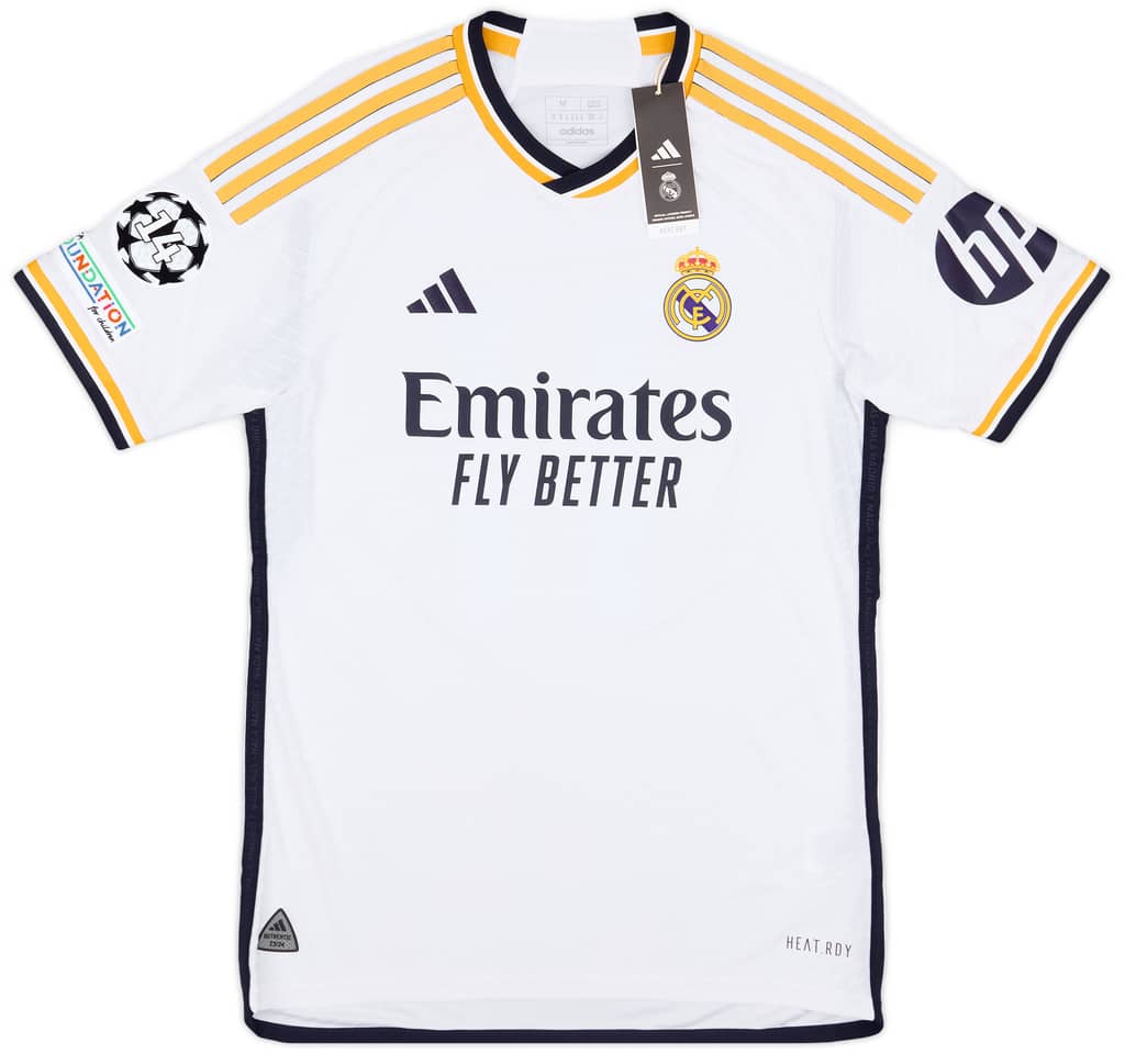 2023-24 Real Madrid Authentic Home CL Shirt Rodrygo #11 (M)