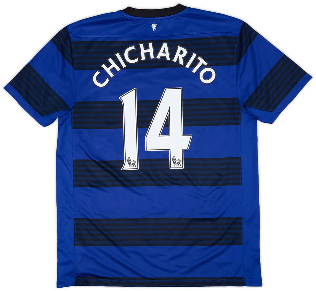 2011-13 Manchester United Away Shirt Chicharito #14