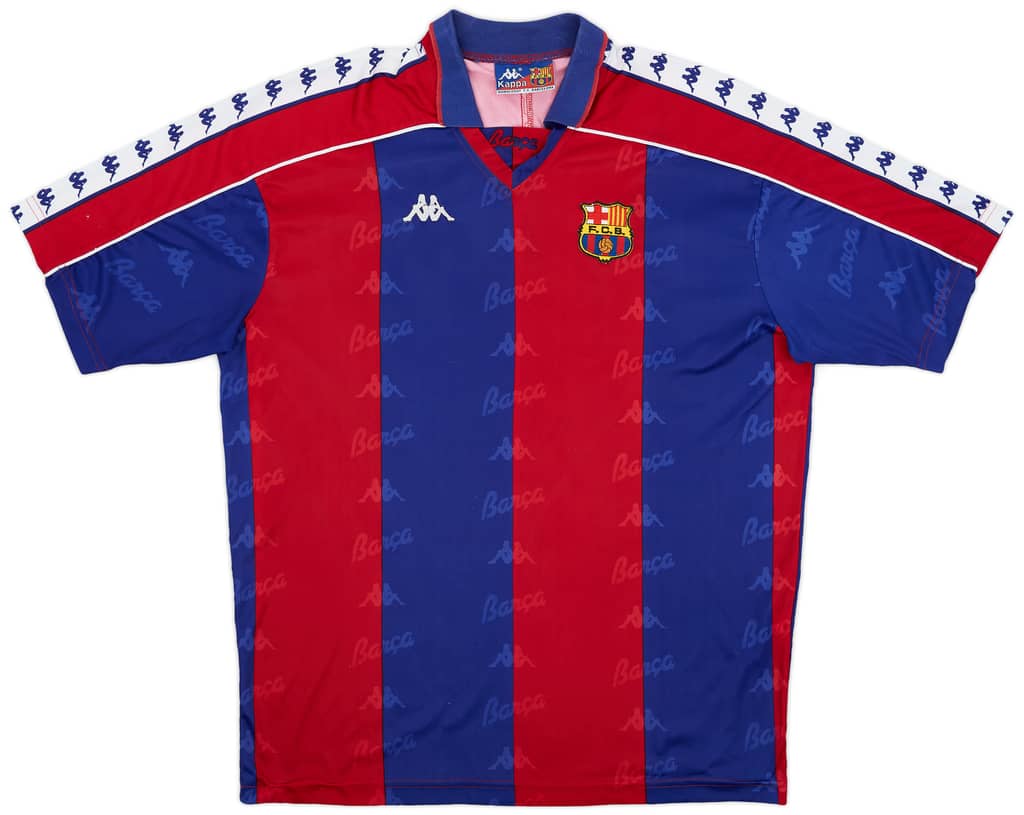 1992-95 Barcelona Home Shirt - 7/10 - (XL)