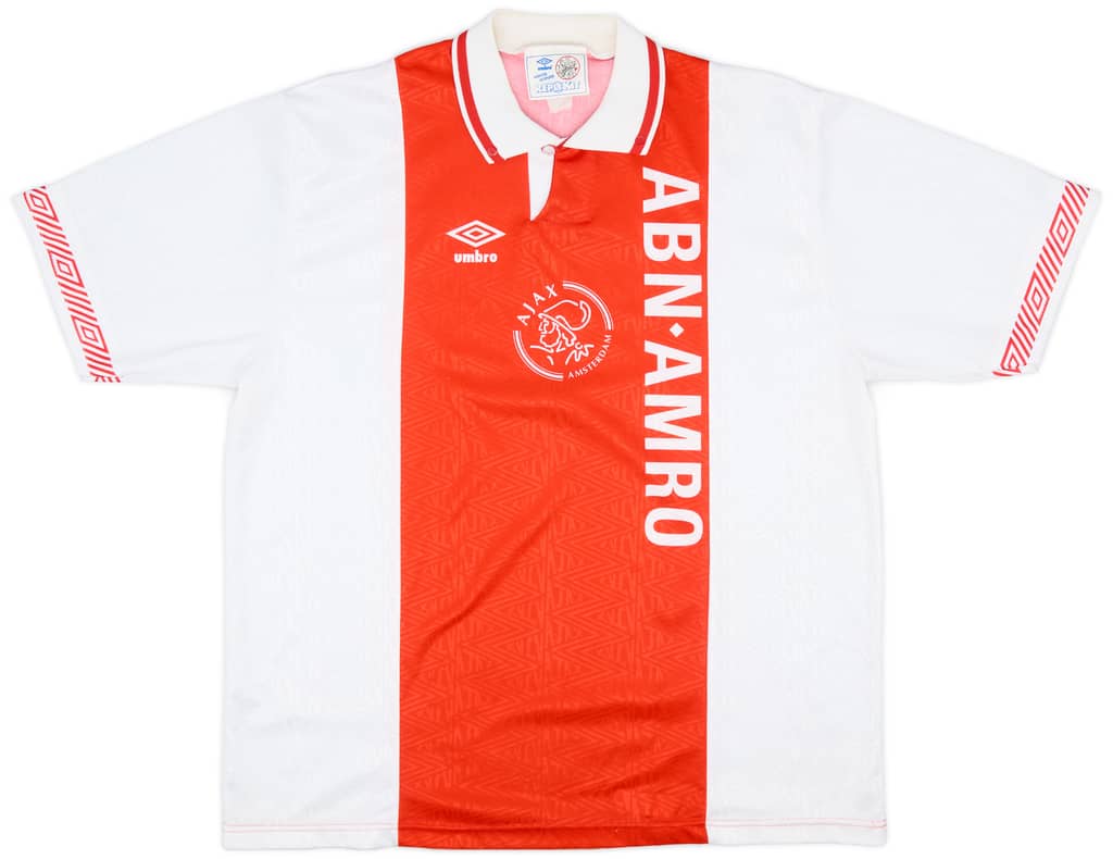 1991-93 Ajax Home Shirt - 8/10 - (XL)