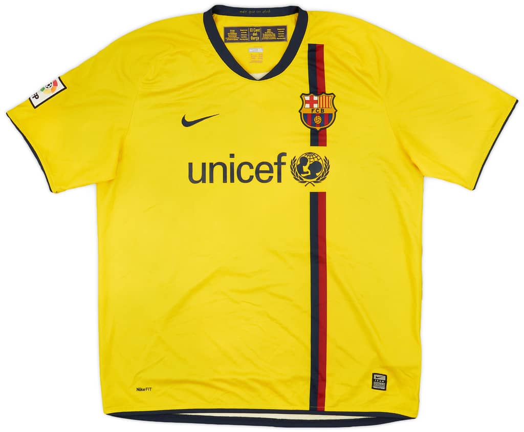 2008-10 Barcelona Away Shirt Messi #10 - 7/10 - (XL)