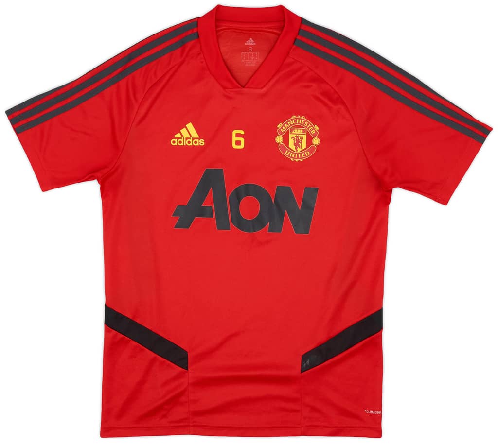2019-20 Manchester United Player Issue adidas Training Shirt #6 - 9/10 - (S)