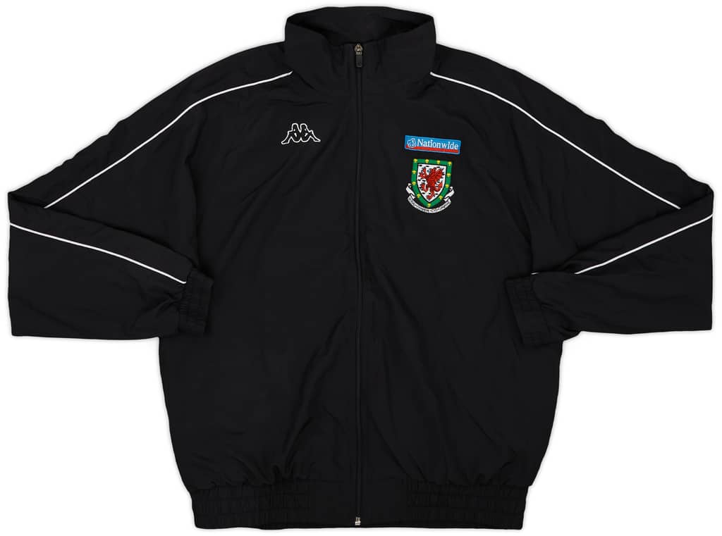 2007-08 Wales Kappa Track Jacket - 8/10 - (S)