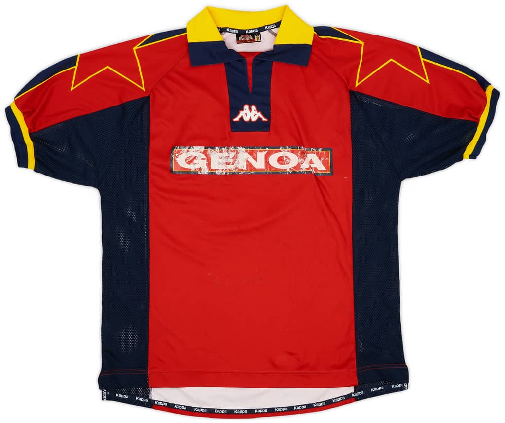 1999-00 Genoa Kappa Training Shirt #6 - 4/10 - (XL)
