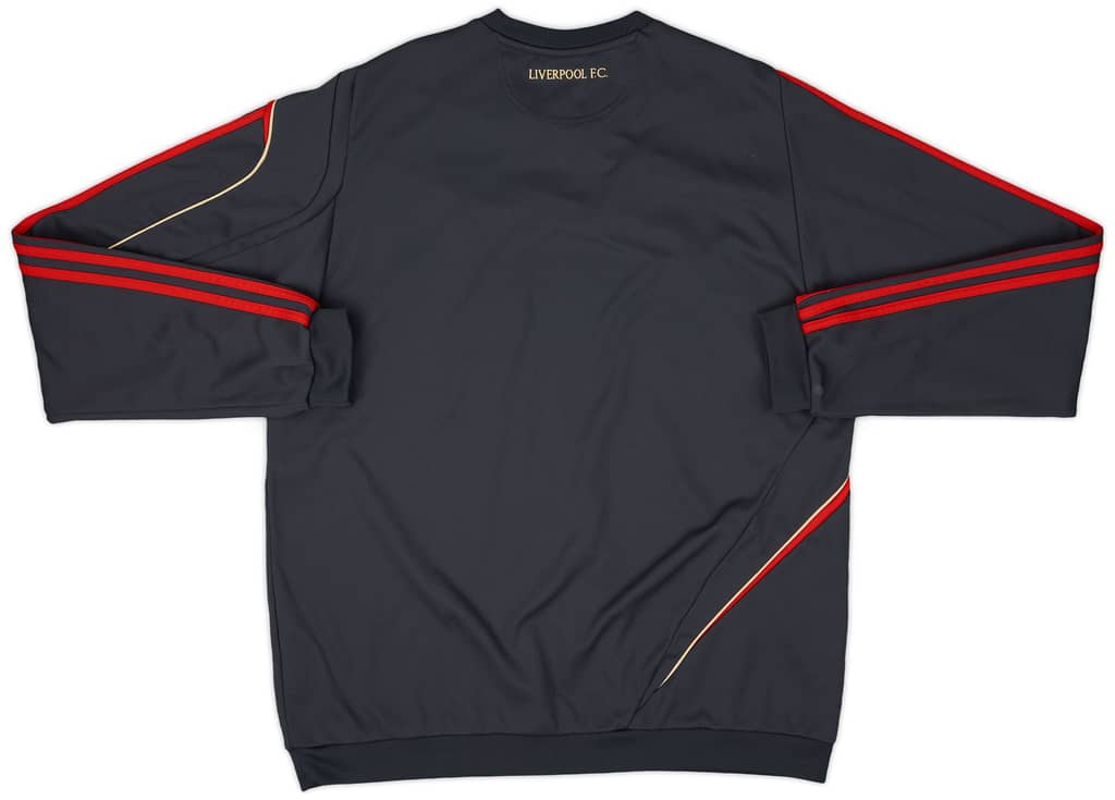 2009-10 Liverpool adidas Sweat Top - 7/10 - (L)
