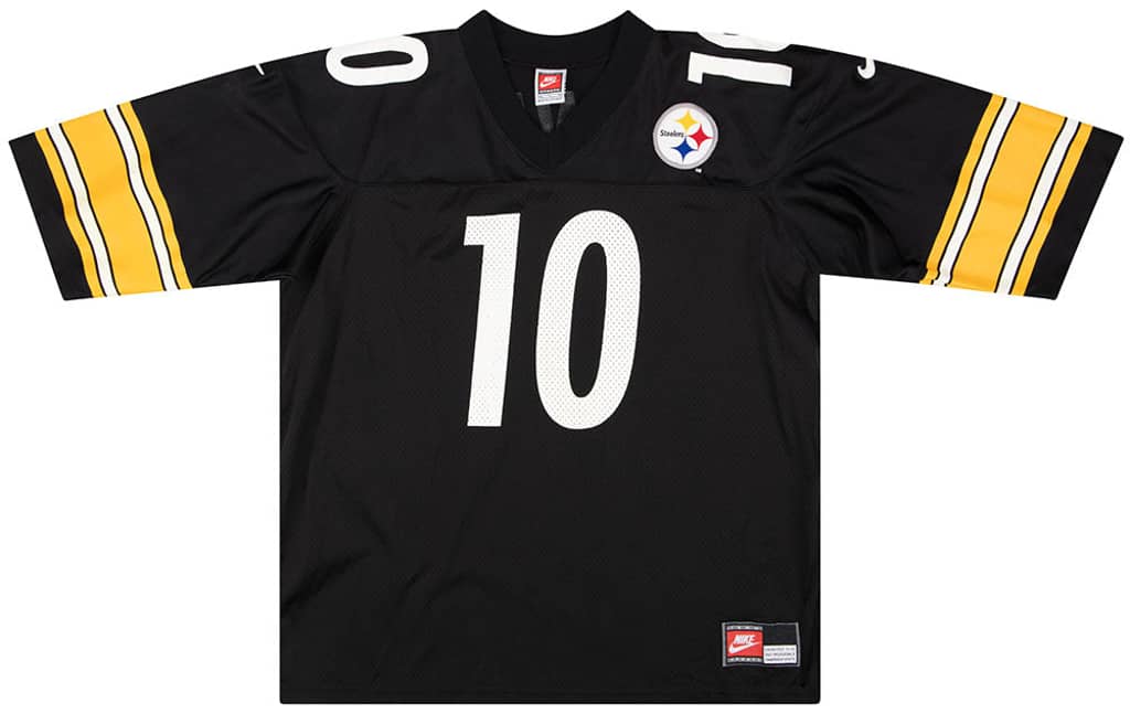 1997-00 Pittsburgh Steelers Stewart #10 Nike Jersey (Home) XL
