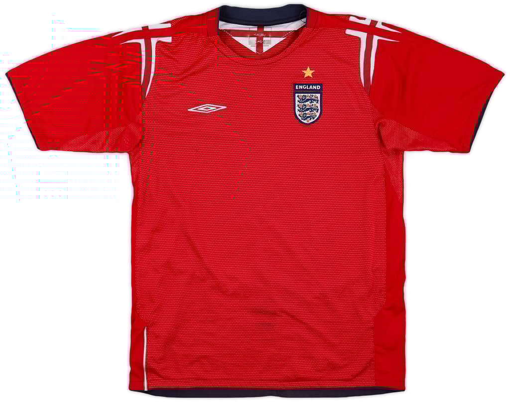 2004-06 England Away Shirt - 6/10 - (XL.Boys)