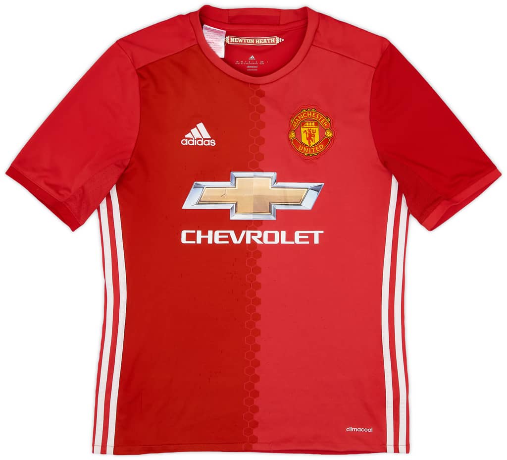 2016-17 Manchester United Home Shirt - 5/10 - (XL.Boys)