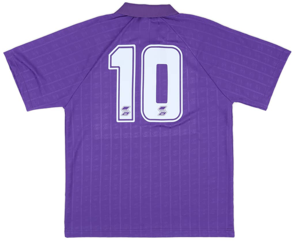 1989-90 Fiorentina ABM Reissue Home Shirt #10 (Baggio)