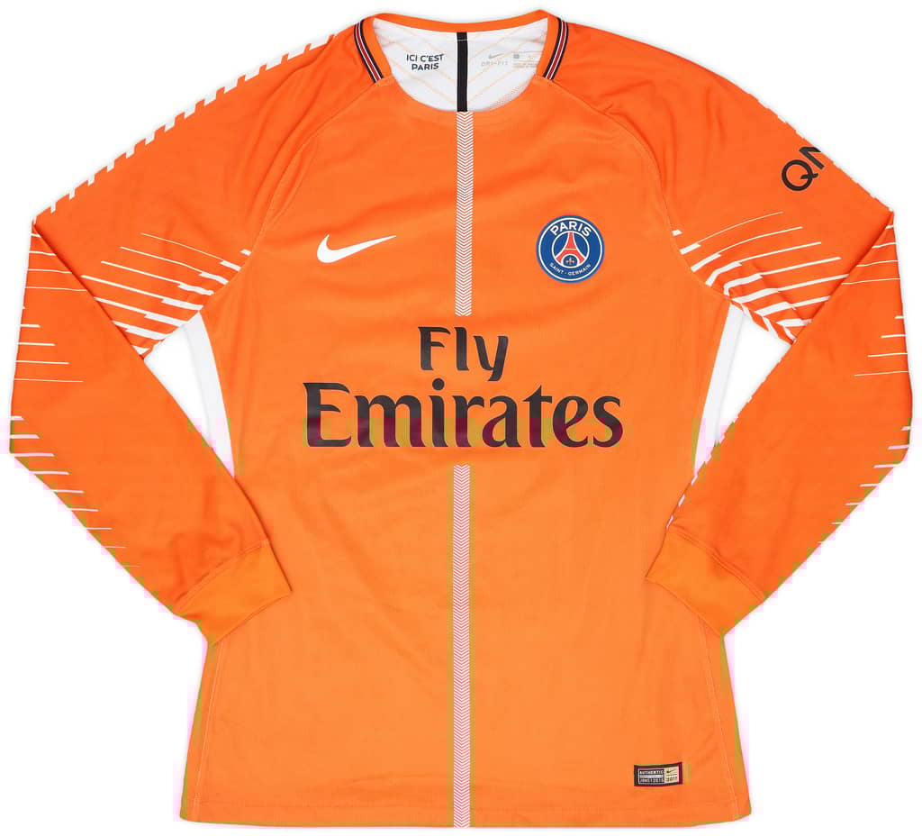 2017-18 Paris Saint-Germain Player Issue GK Shirt #1 - 8/10 - (L)