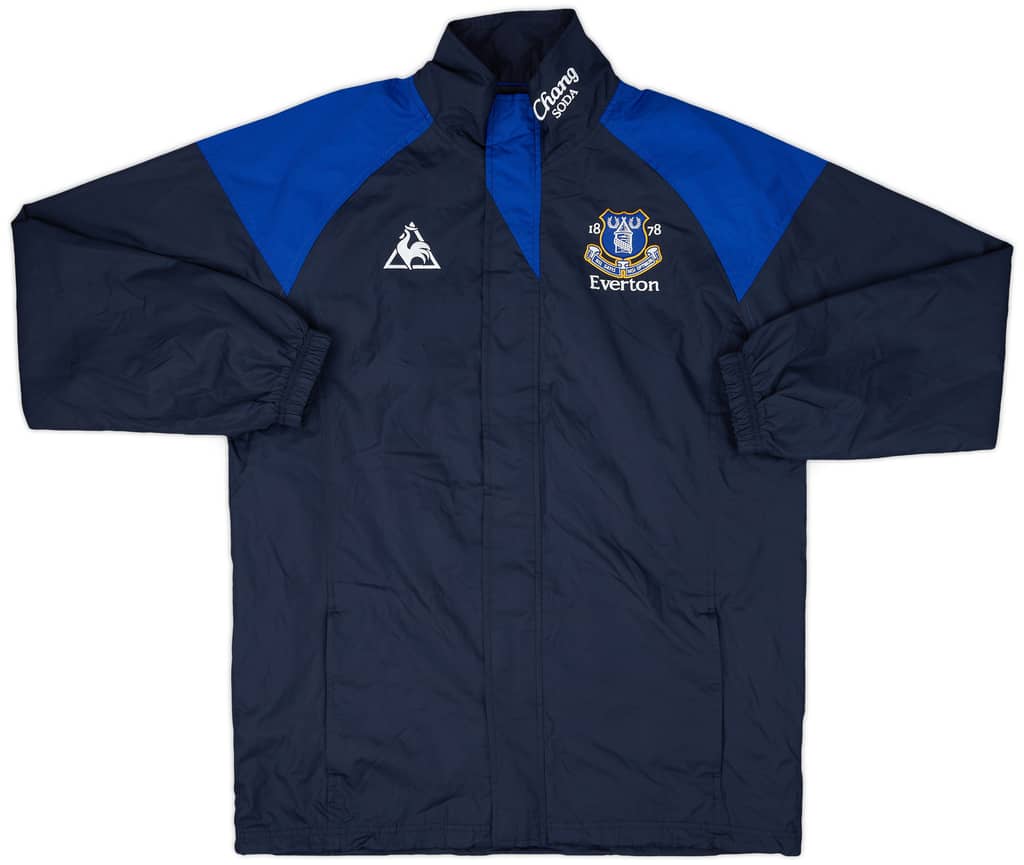 2010-11 Everton Le Coq Sportif Rain Jacket - 10/10 - (L)