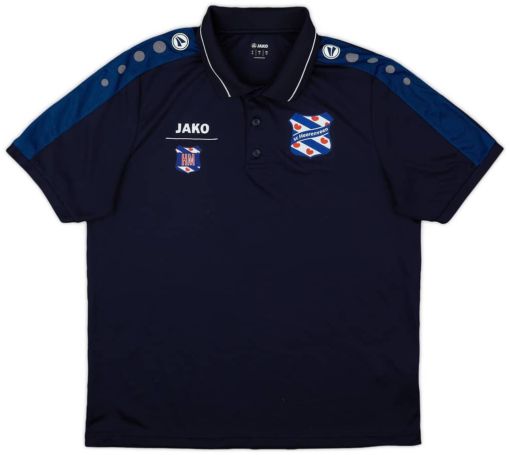 2016-17 Heerenveen Staff Issue Jako Polo Shirt HM - 8/10 - (S)