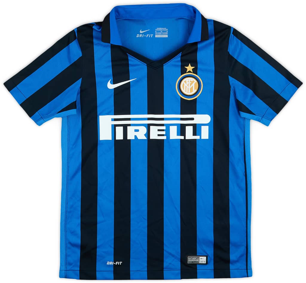 2015-16 Inter Milan Home Shirt - 8/10 - (M.Boys)