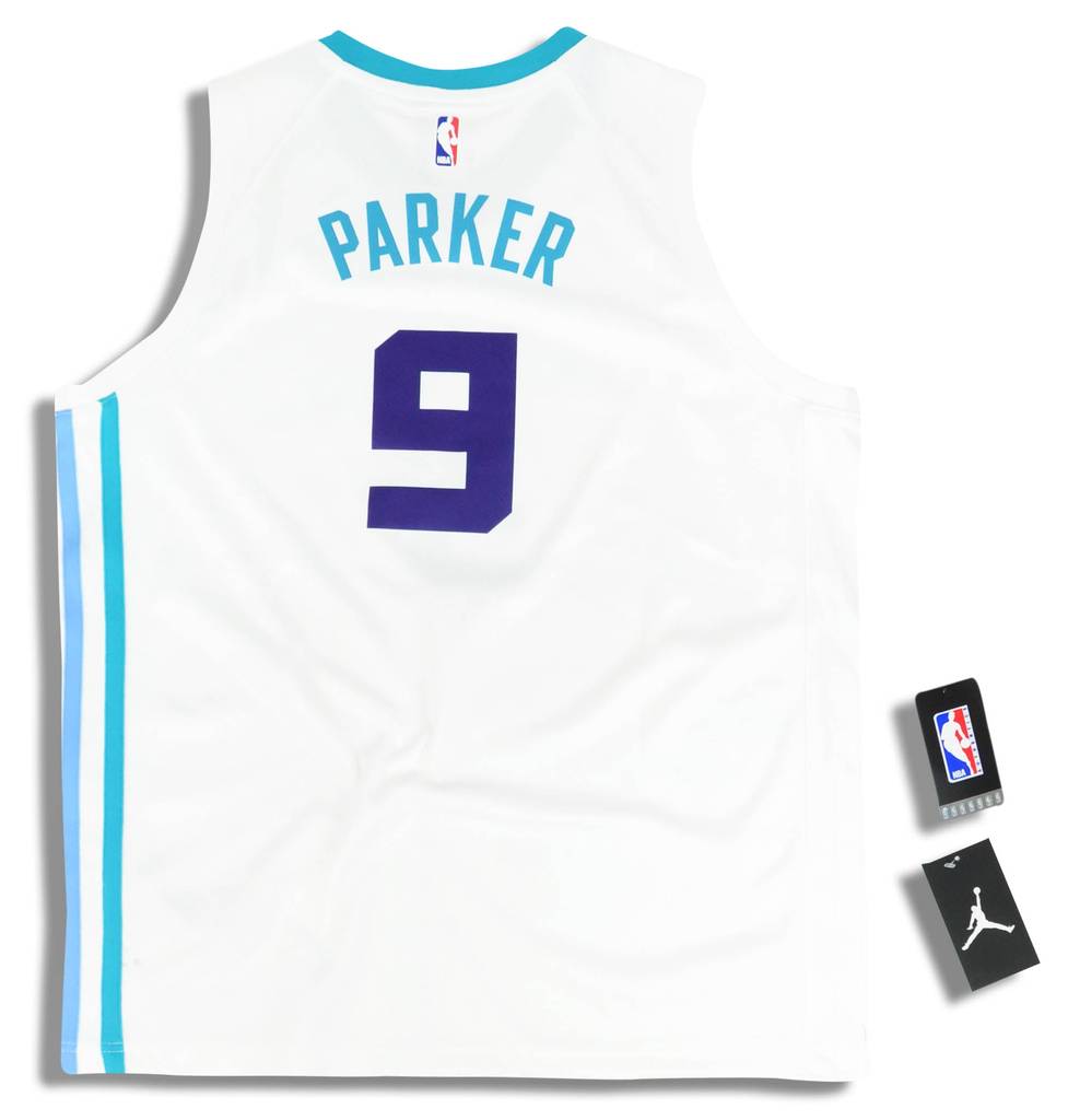 2018-19 Charlotte Hornets Parker #9 Jordan Swingman Jersey (Home) Y - W/Tags