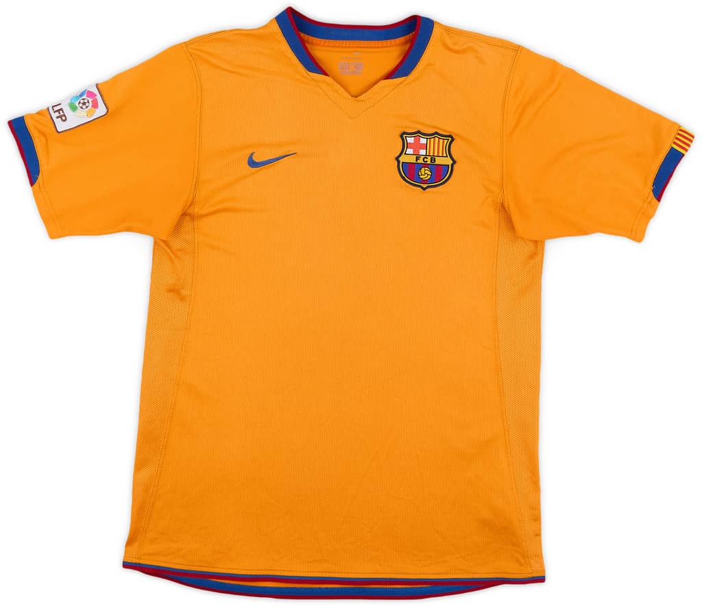 2006-08 Barcelona Away Shirt Messi #19 - 6/10 - (S)