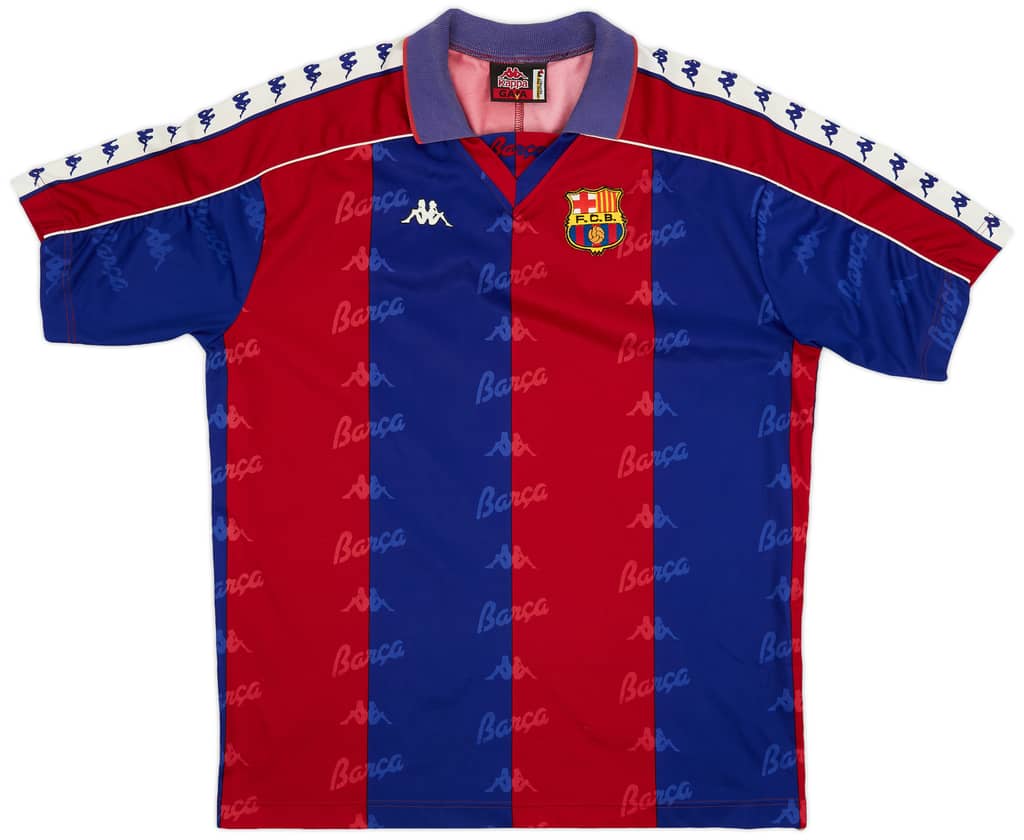 1992-95 Barcelona Home Shirt - 6/10 - (L)