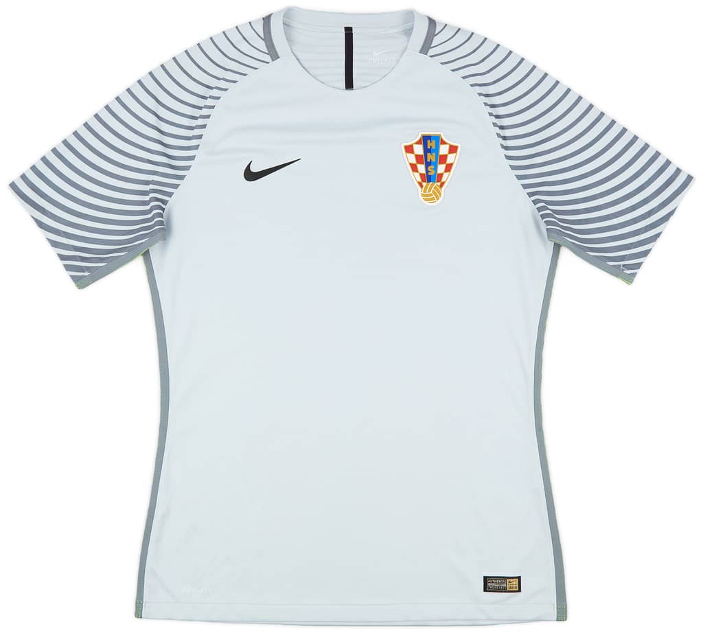 2016-17 Croatia Player Issue GK Shirt - 9/10 - (L)