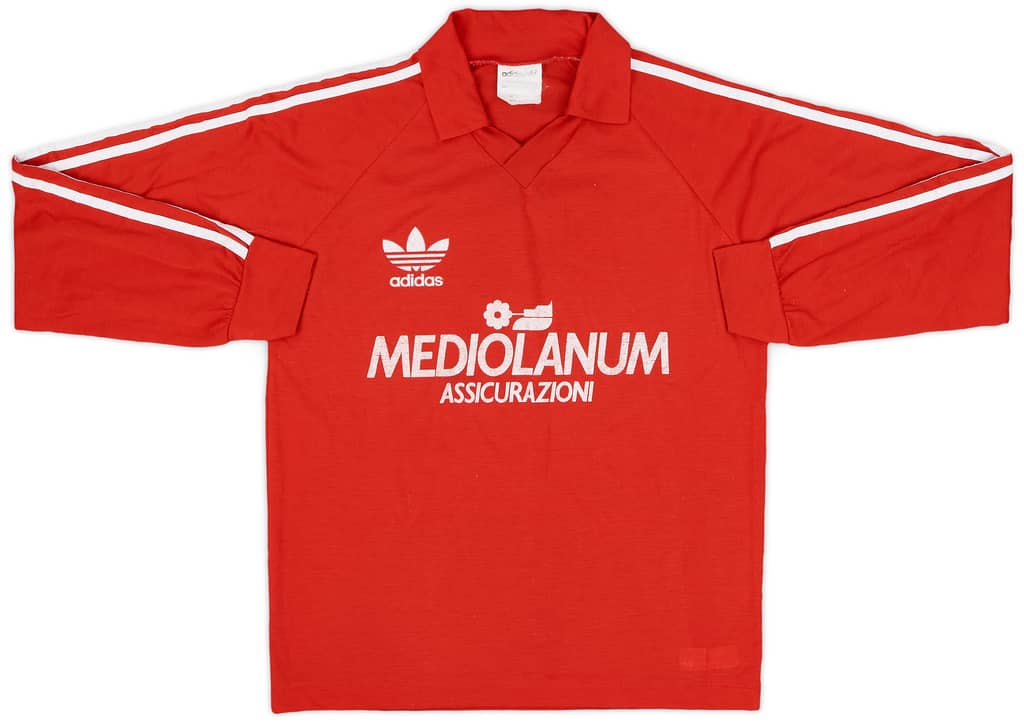 1990-92 AC Milan adidas Training L/S Shirt - 6/10 - (XS)