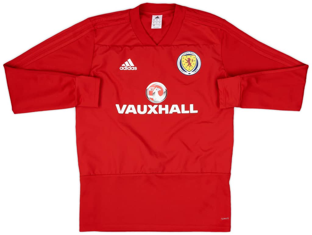 2017-18 Scotland adidas Drill Top - 10/10 - (M)