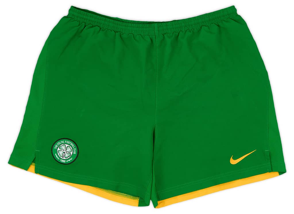 2008-09 Celtic Away Shorts - Excellent 9/10 - (XL.Boys)
