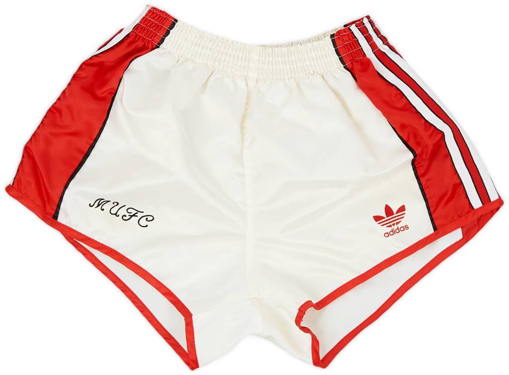 1990-92 Manchester United Home Shorts - Excellent 8/10 - (M.Boys)