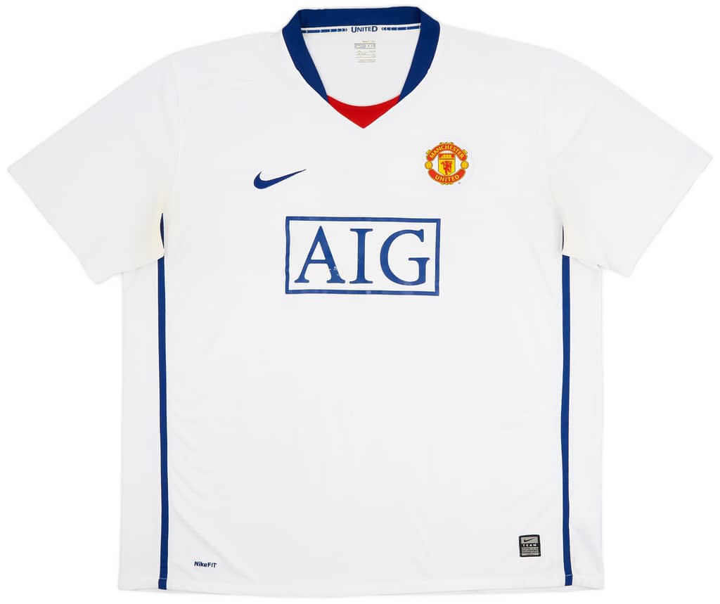 2008-10 Manchester United Away Shirt - 5/10 - (XXL)