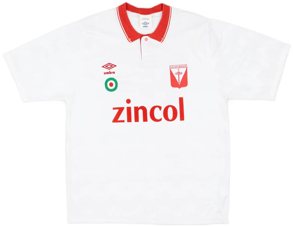 1991-92 Monza Match Issue Home Shirt #15 (Di Biagio)