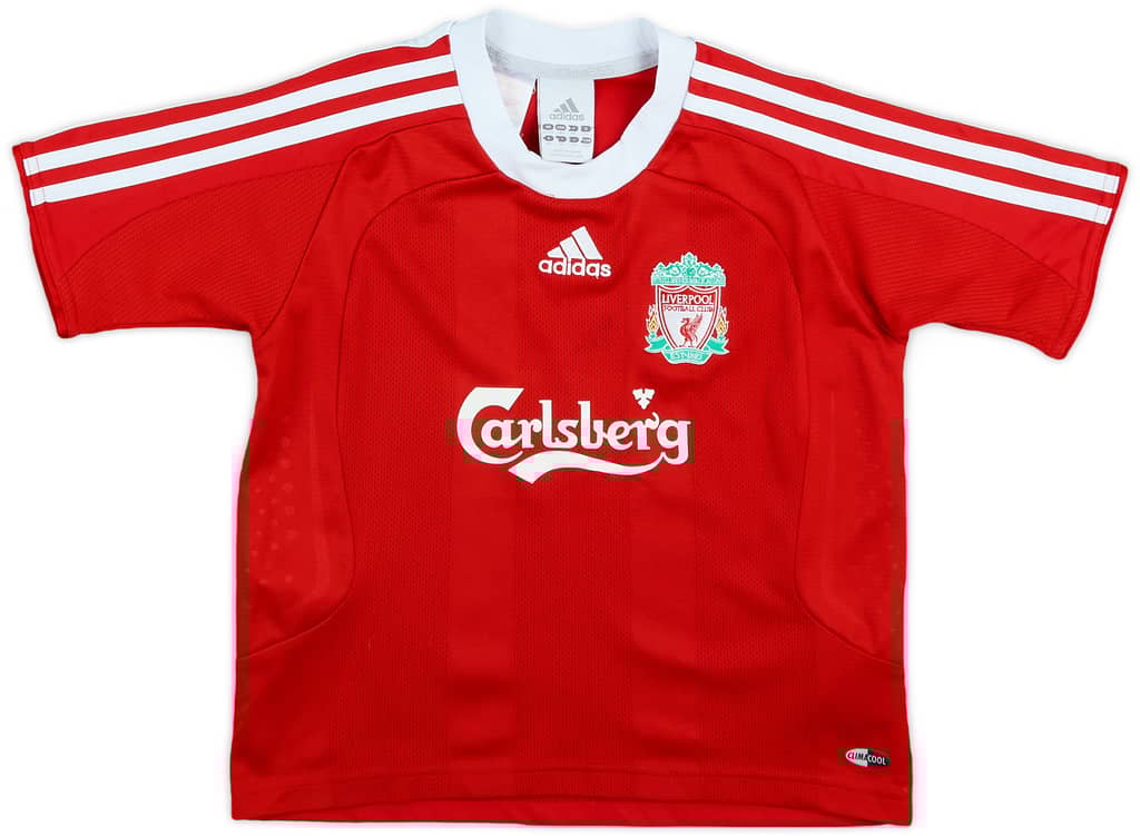 2008-10 Liverpool Home Shirt - 9/10 - (5-6 Years)