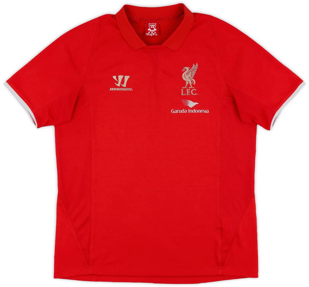 2012-13 Liverpool Warrior Polo Shirt - 7/10 - (M)