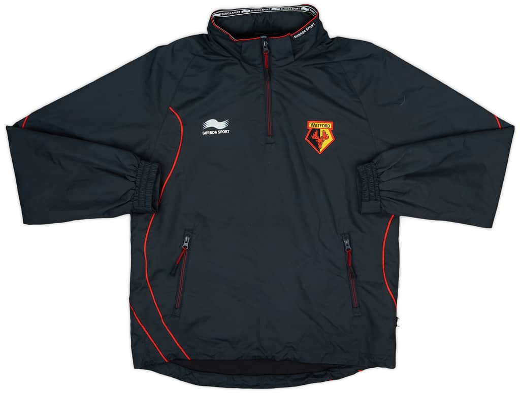 2010-12 Watford Burrda 1/4 Zip Hooded Rain Jacket - 5/10 - (M)