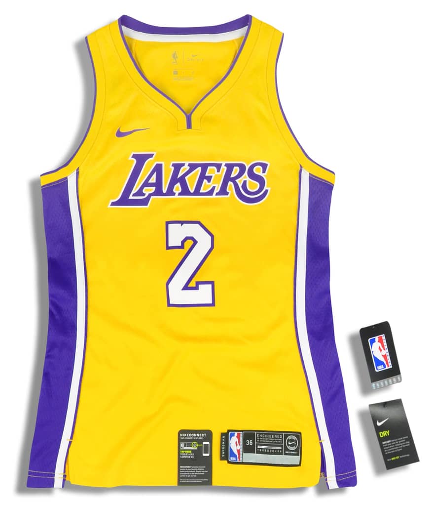 2017-18 LA Lakers Ball #2 Nike Swingman Jersey (Away) Womens (S) - W/Tags