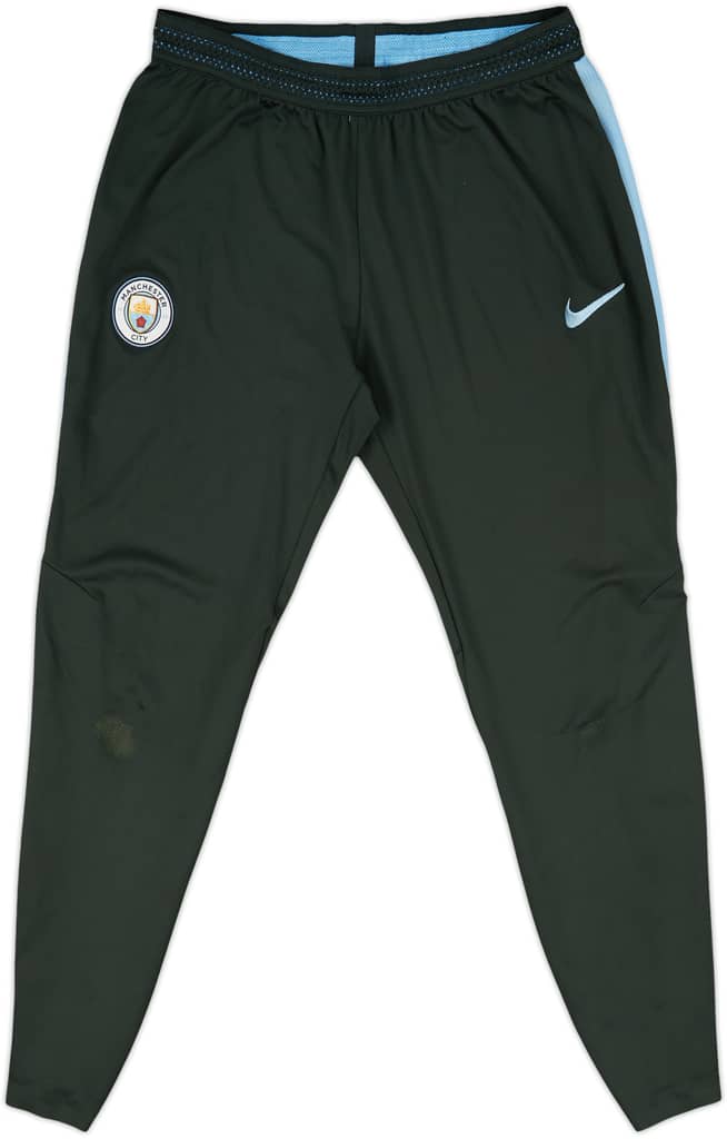 2017-18 Manchester City Nike Track Pants/Bottoms - 5/10 - (L)